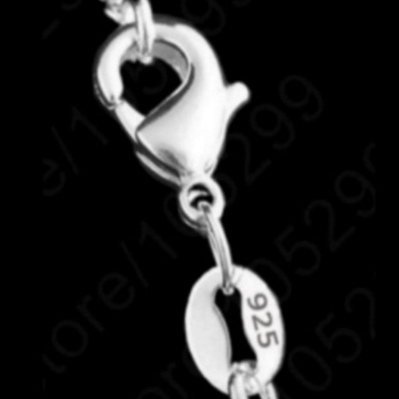 Pink Agate Gemstone 925 Sterling Silver Handmade Pendant Necklace - Picture 5 of 5